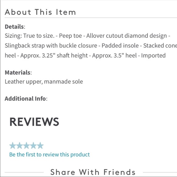 Vince Camuto Evangelina Slingback Sandals - Picture 7 of 7